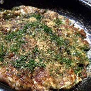 モチモチ お好み焼き風の里芋